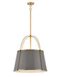 Hinkley - 4895LDB - LED Pendant - Clarke - Lacquered Dark Brass