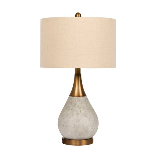 Craftmade - 86237 - One Light Table Lamp - Table Lamp - Concrete Brass