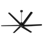 Quorum - 20806-59 - 80"Ceiling Fan - Titus - Matte Black