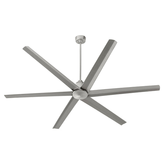 Quorum - 20806-65 - 80"Ceiling Fan - Titus - Satin Nickel