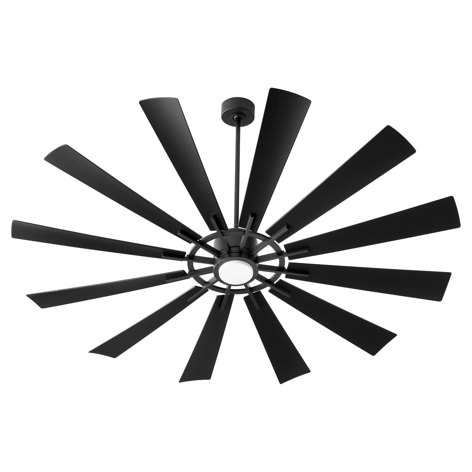 Quorum - 47212-59 - 72"Patio Fan - Cirque - Matte Black