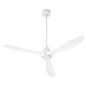 Quorum - 97543-8 - 54"Ceiling Fan - Marino - Studio White