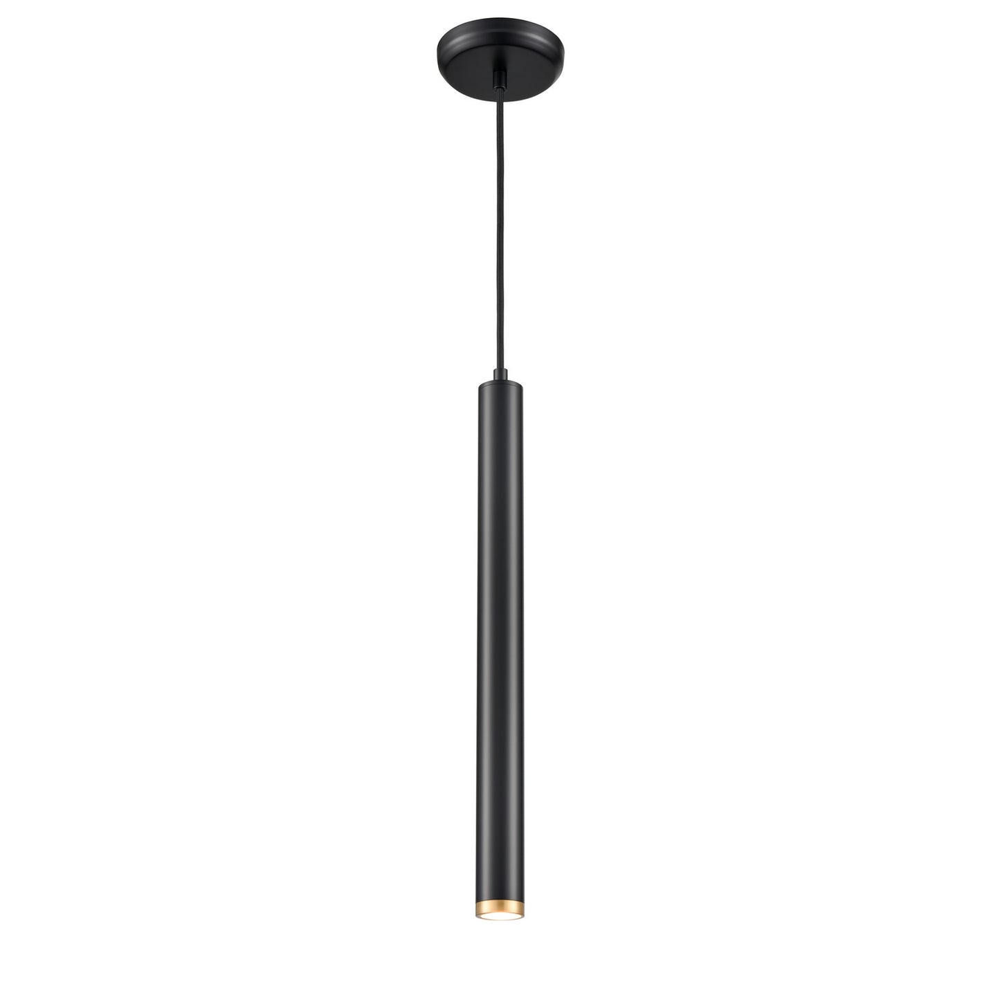 DVI Lighting - DVP45119MF+EB - One Light Pendant - Baffin - Multiple Finishes And Ebony