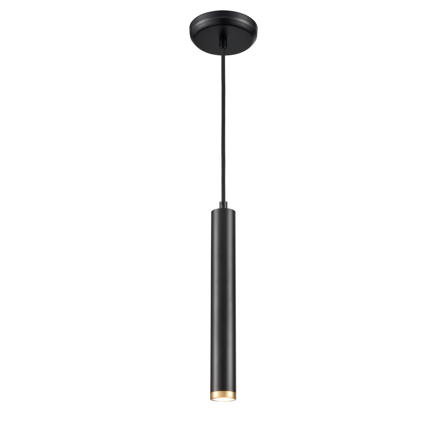 DVI Lighting - DVP45121MF+EB - One Light Pendant - Baffin - Multiple Finishes And Ebony
