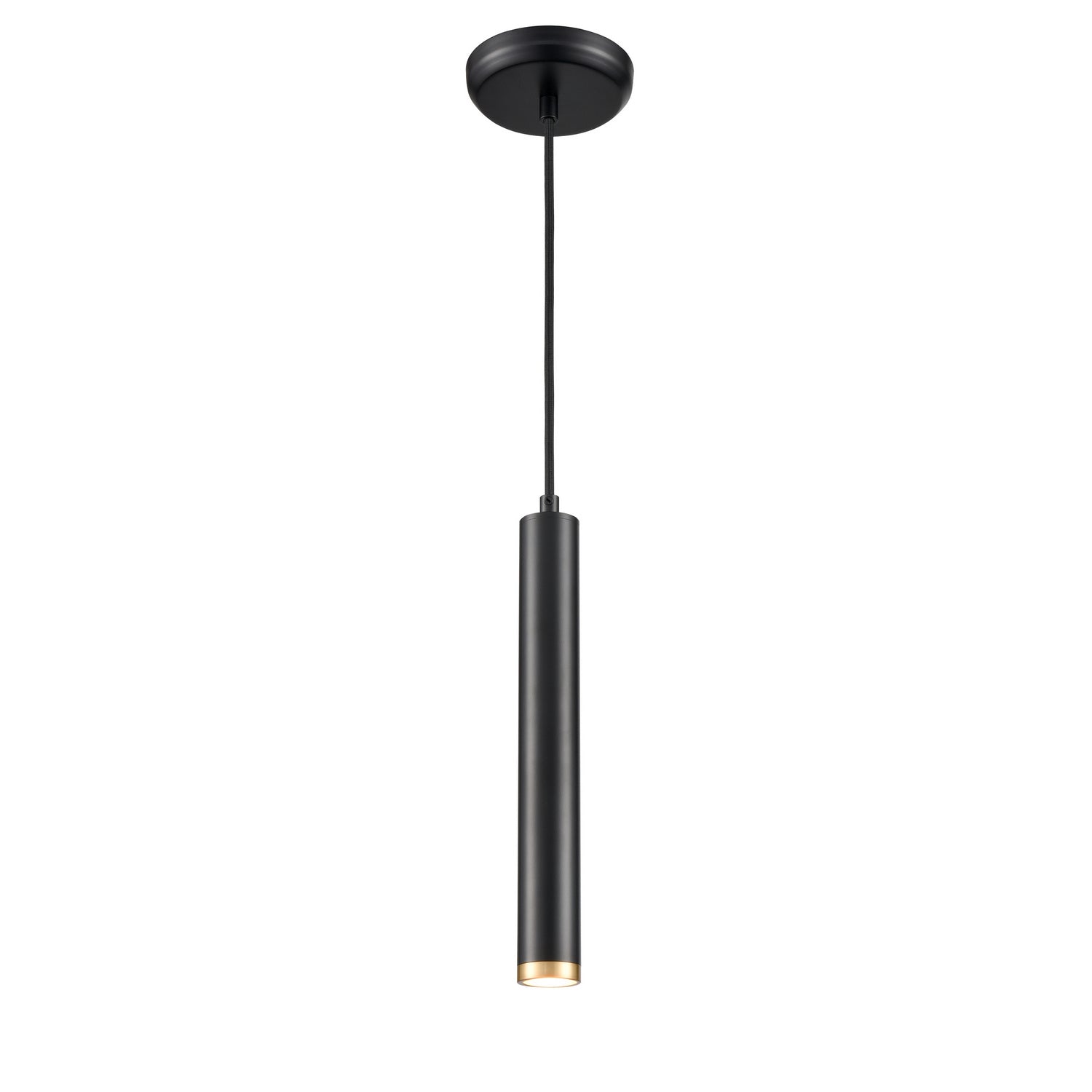 DVI Lighting - DVP45121MF+EB - One Light Pendant - Baffin - Multiple Finishes And Ebony
