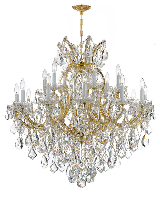 Crystorama - 4418-GD-CL-I - 19 Light Chandelier - Maria Theresa - Gold