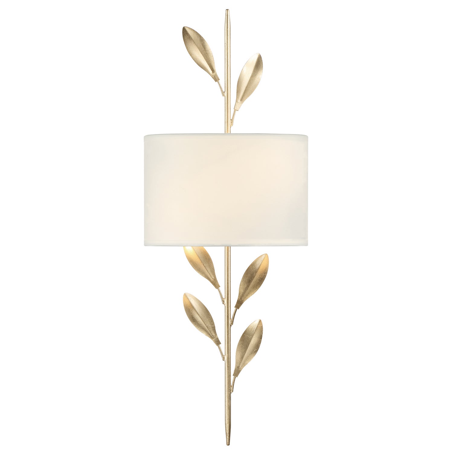 Crystorama - 501-GA - Two Light Wall Sconce - Broche - Antique Gold