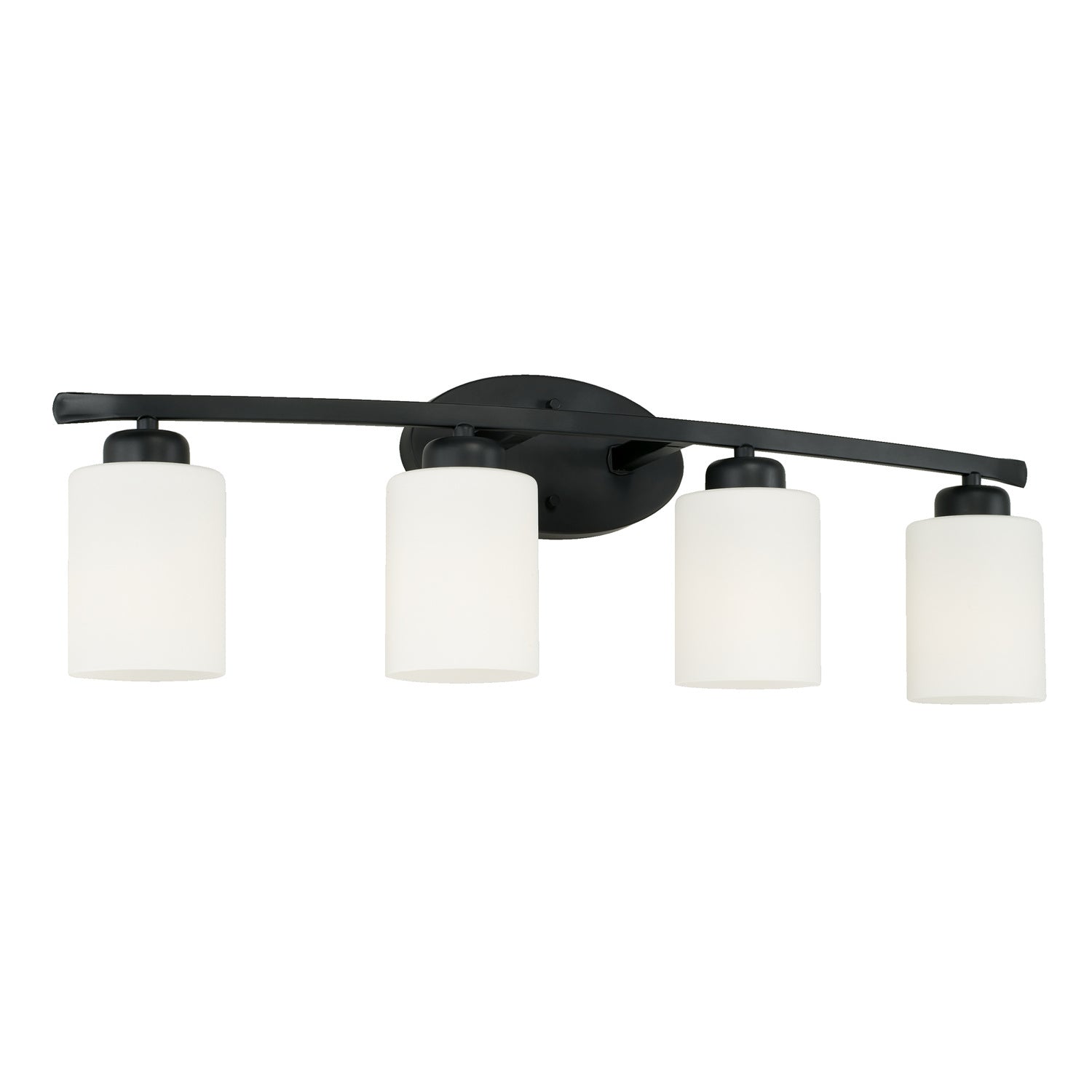 Capital Lighting - 115241MB-338 - Four Light Vanity - Dixon - Matte Black