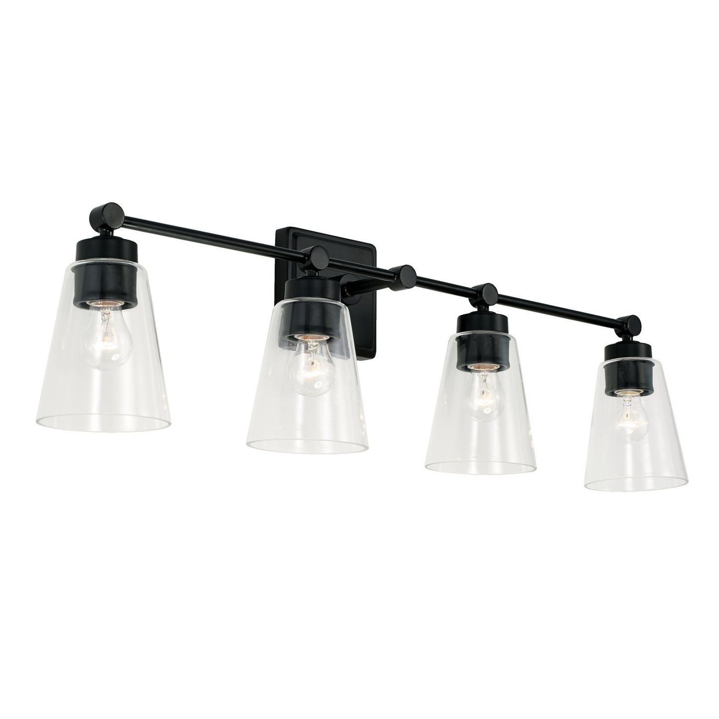 Capital Lighting - 121841MB-432 - Four Light Vanity - Rory - Matte Black