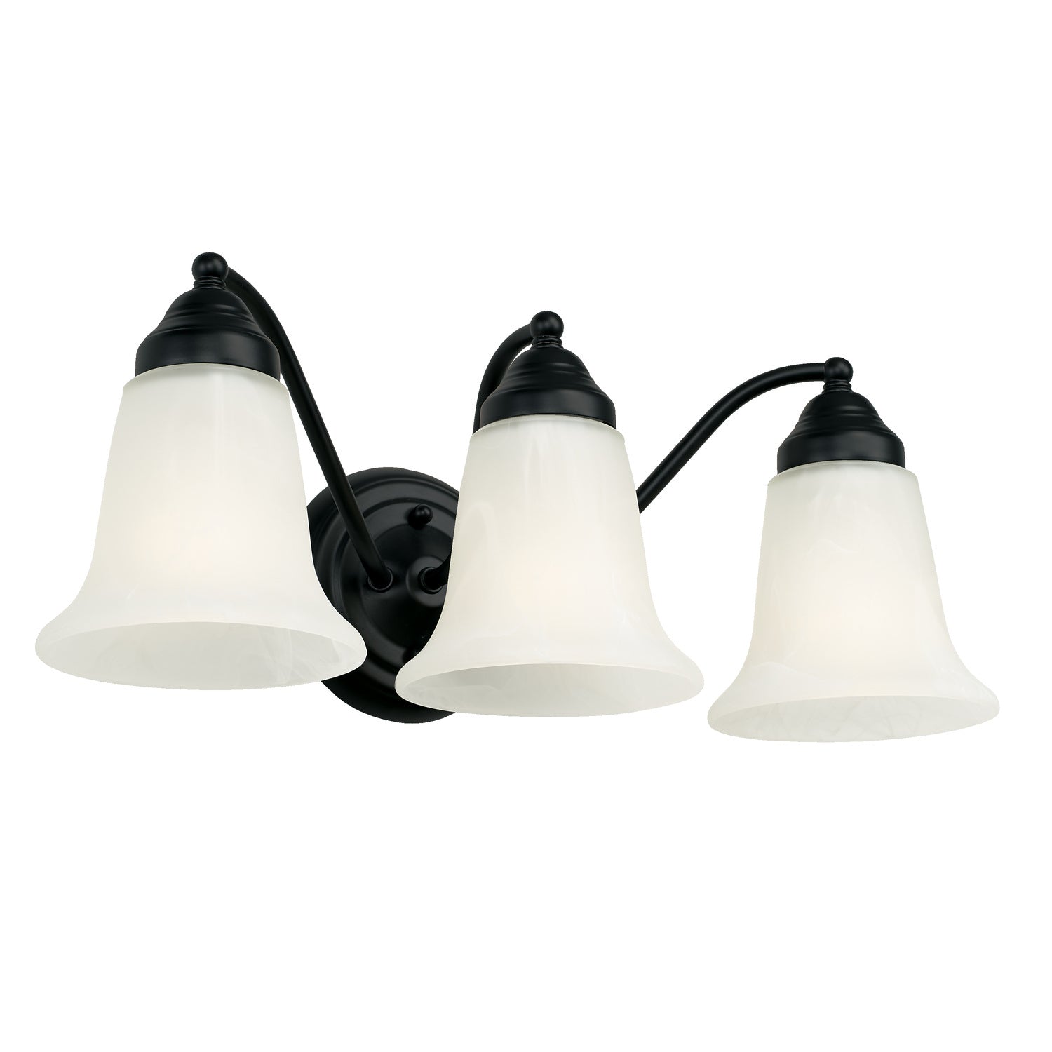 Capital Lighting - 1363MB-117 - Three Light Vanity - Brady - Matte Black