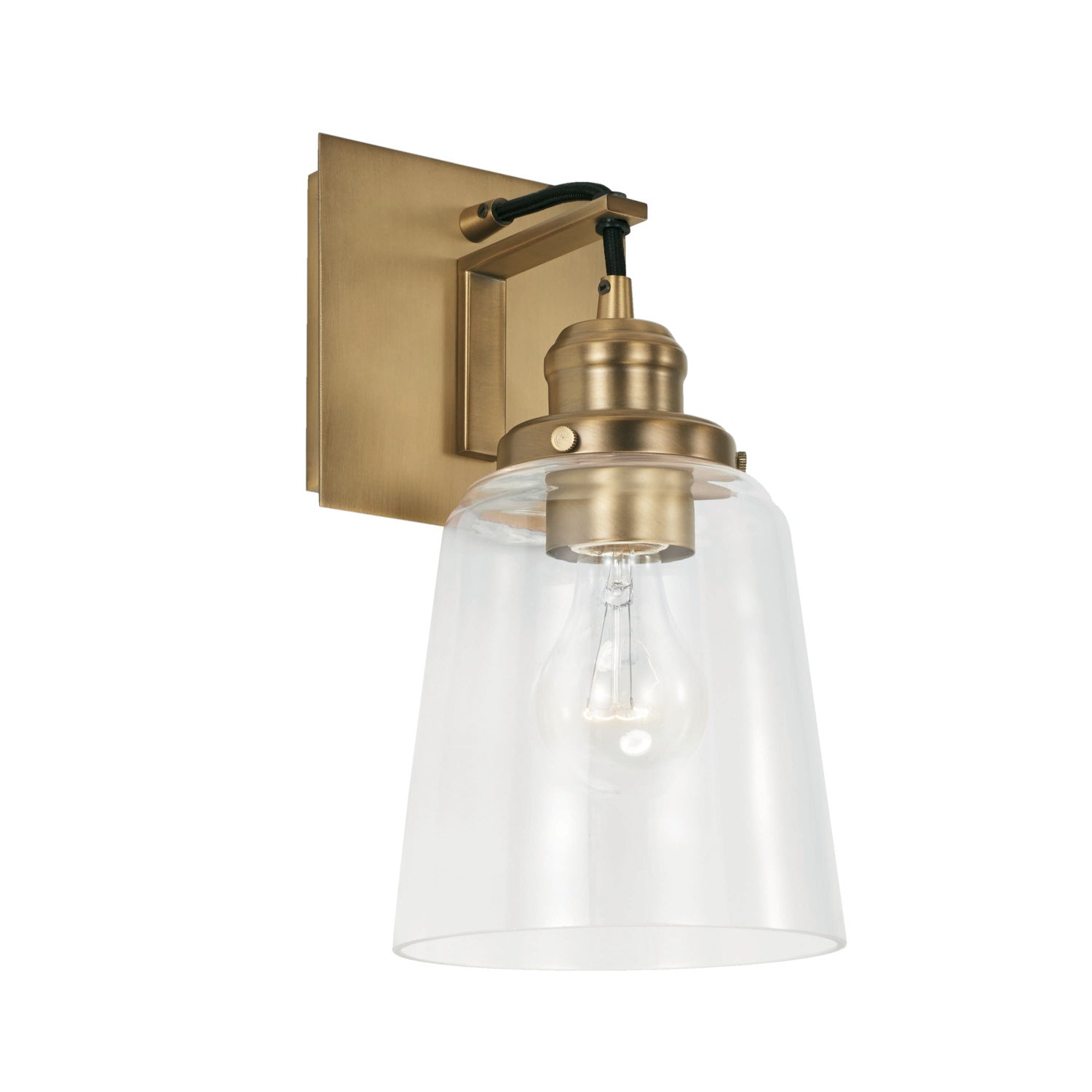 Capital Lighting - 3711AD-135 - One Light Wall Sconce - Fallon - Aged Brass