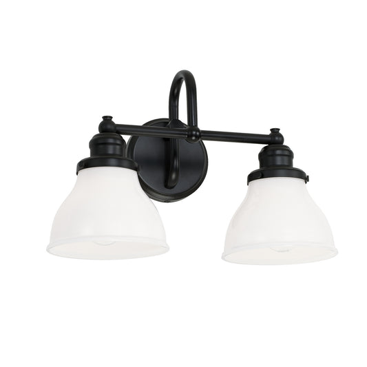 Capital Lighting - 8302MB-128 - Two Light Vanity - Baxter - Matte Black