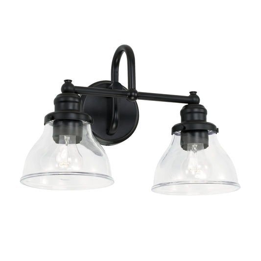 Capital Lighting - 8302MB-461 - Two Light Vanity - Baxter - Matte Black