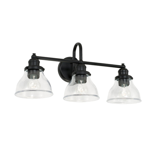 Capital Lighting - 8303MB-461 - Three Light Vanity - Baxter - Matte Black