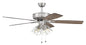 Craftmade - P104BNK5-52DWGWN - 52"Ceiling Fan - Pro Plus 104 - Brushed Polished Nickel