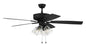 Craftmade - P104ESP5-52ESPWLN - 52"Ceiling Fan - Pro Plus 104 - Espresso