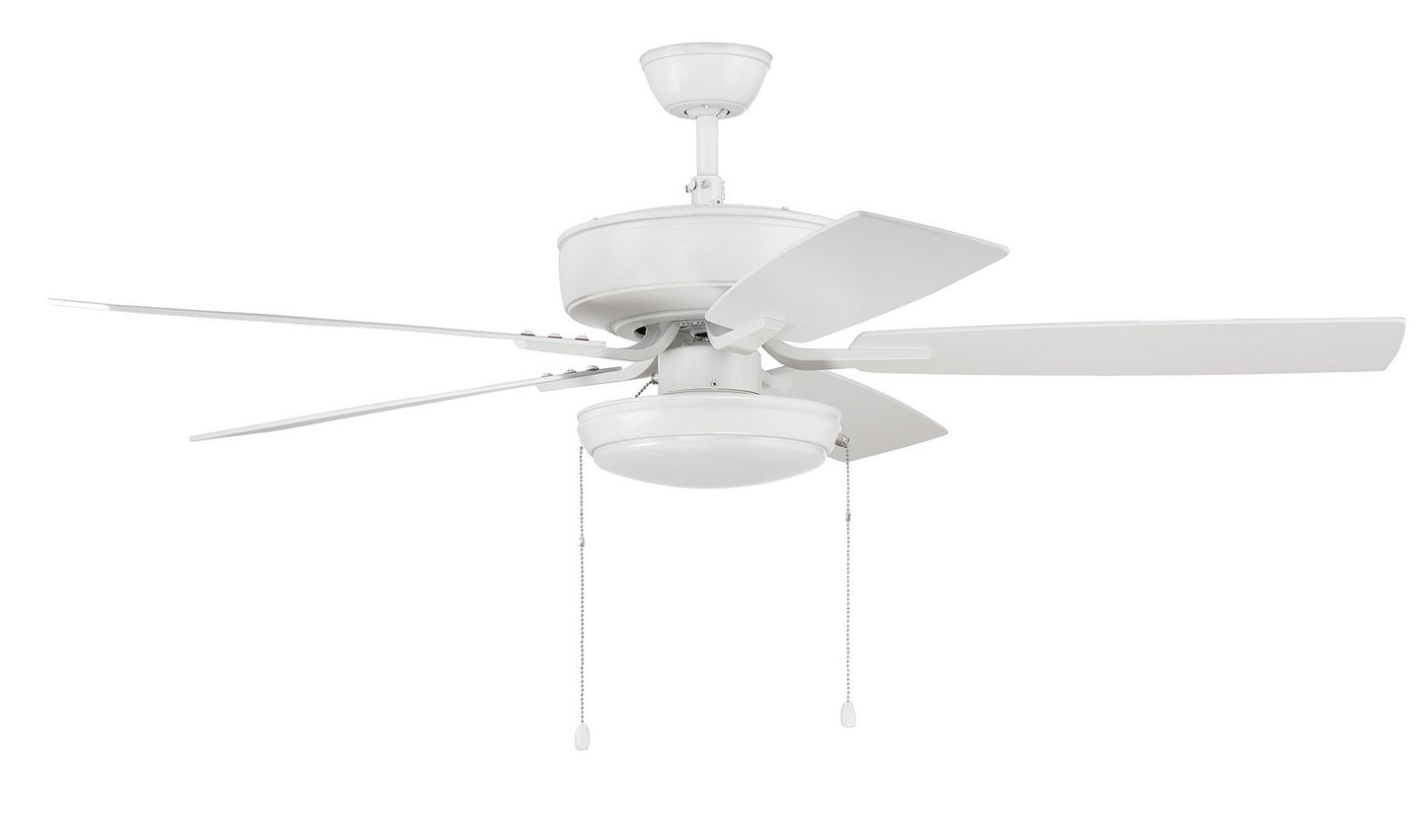 Craftmade - P119W5-52WWOK - 52"Ceiling Fan - Pro Plus 119 - White