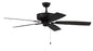 Craftmade - P52FB5-52FBGW - 52"Ceiling Fan - Pro Plus 52 Fan - Flat Black