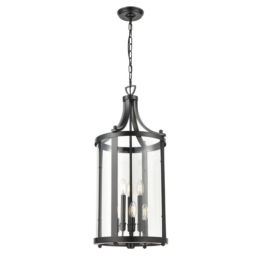 DVI Lighting - DVP4411EB - Six Light Foyer Pendant - Niagara Special Edition - Ebony