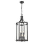 DVI Lighting - DVP4411EB - Six Light Foyer Pendant - Niagara Special Edition - Ebony