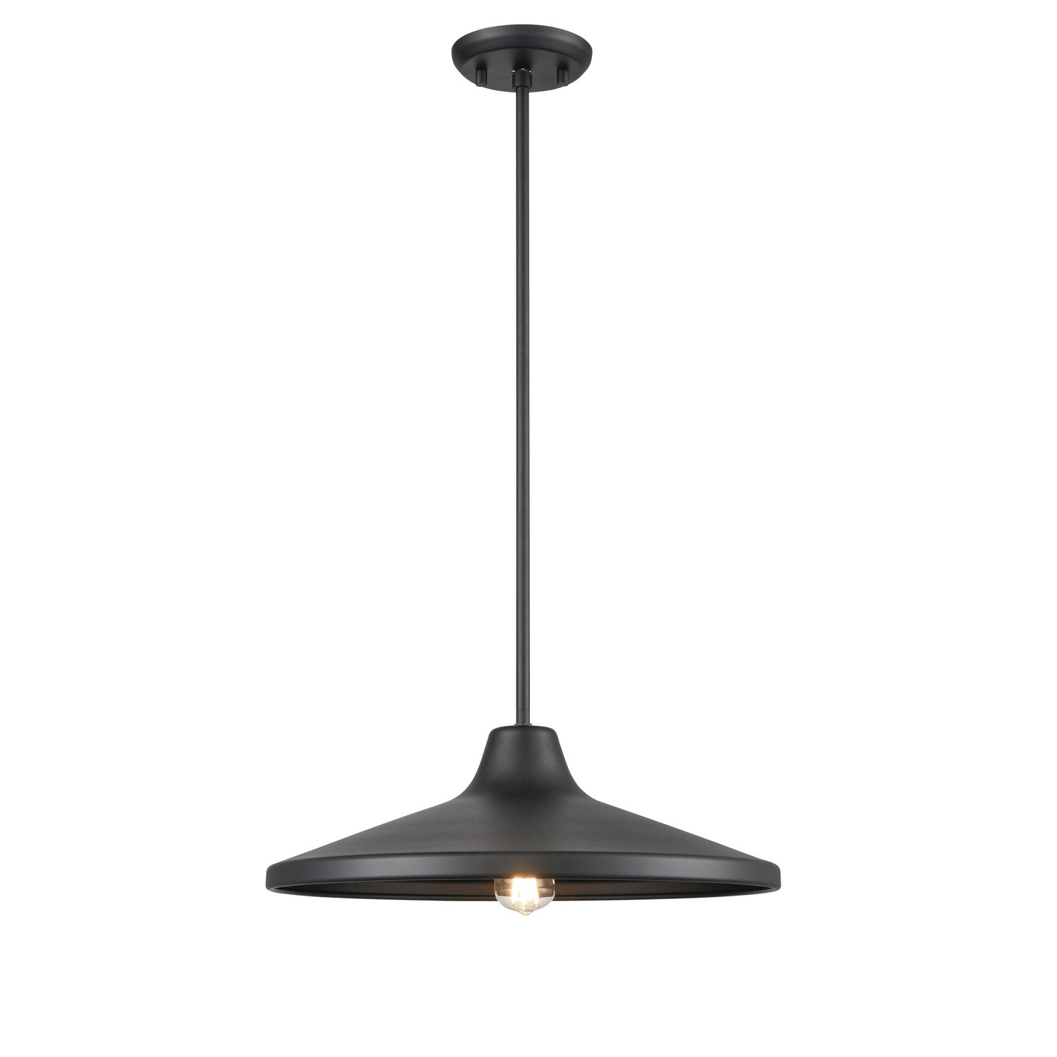 DVI Lighting - DVP45905BK - One Light Outdoor Pendant - Somerset Outdoor - Black