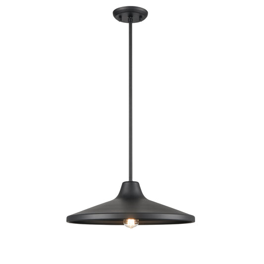DVI Lighting - DVP45905BK - One Light Outdoor Pendant - Somerset Outdoor - Black