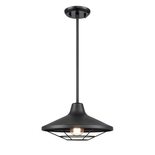 DVI Lighting - DVP45920BK - One Light Outdoor Pendant - Somerset Outdoor - Black