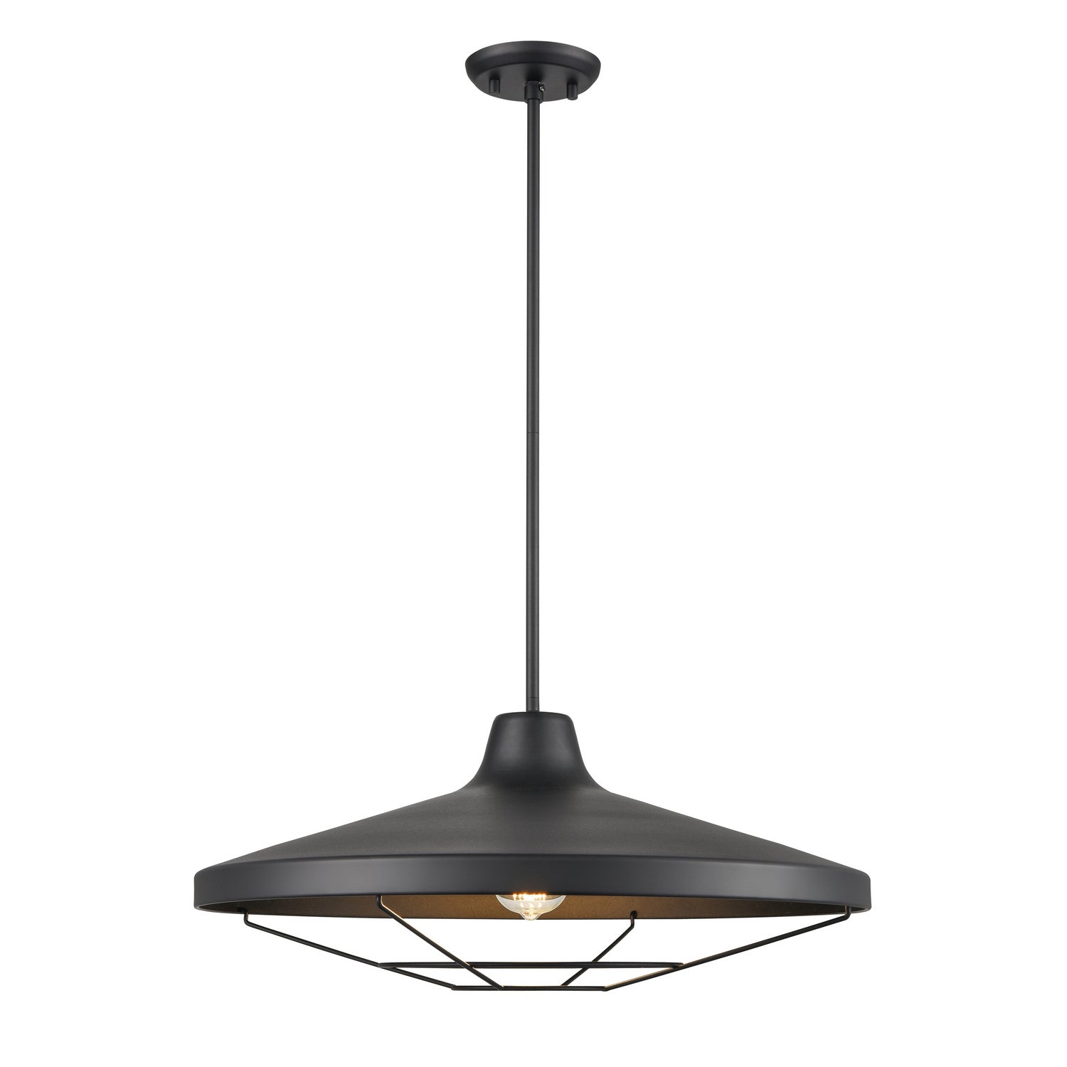 DVI Lighting - DVP45924BK - One Light Outdoor Pendant - Somerset Outdoor - Black