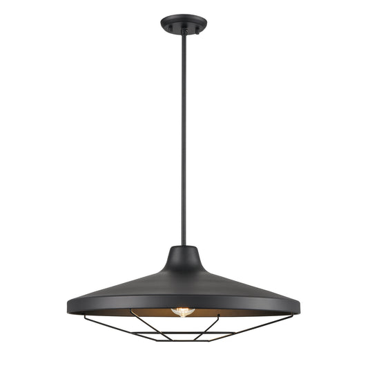 DVI Lighting - DVP45924BK - One Light Outdoor Pendant - Somerset Outdoor - Black
