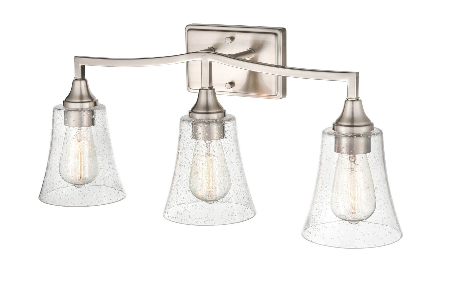 Millennium - 2103-BN - Three Light Vanity - Caily - Brushed Nickel