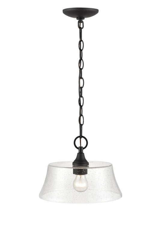 Millennium - 2111-MB - One Light Pendant - Caily - Matte Black