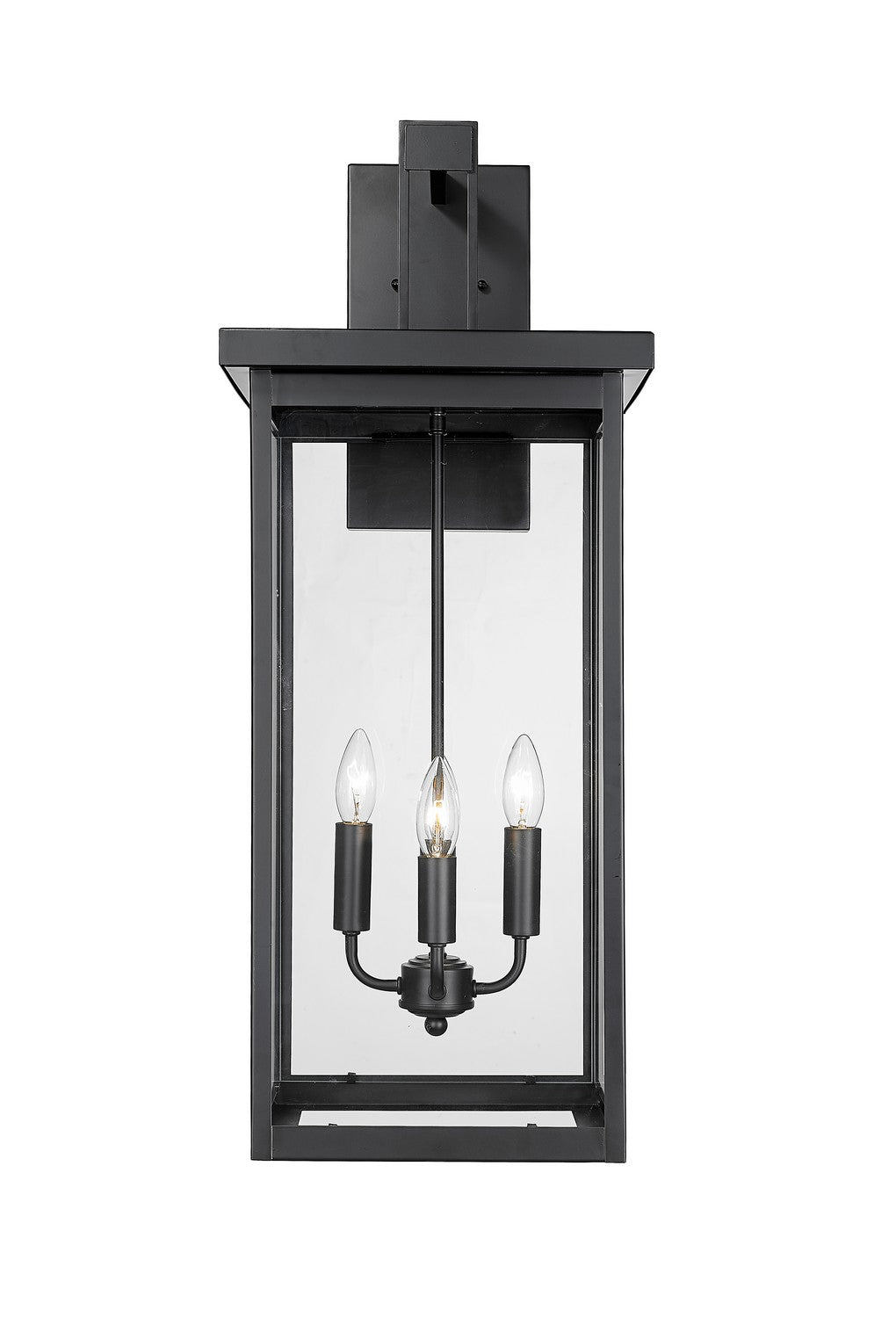 Millennium - 42606-PBK - Four Light Outdoor Wall Sconce - Barkeley - Powder Coated Black