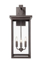 Millennium - 42606-PBZ - Four Light Outdoor Wall Sconce - Barkeley - Powder Coated Bronze