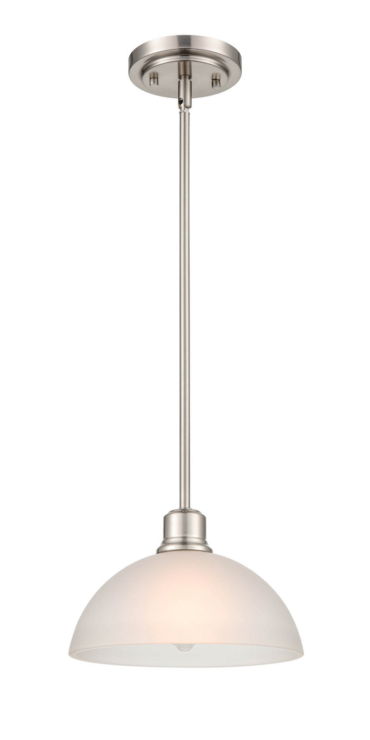 Millennium - 2811-BN - One Light Pendant - Amberle - Brushed Nickel