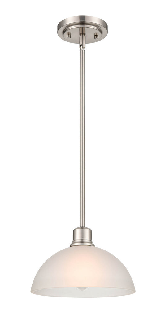 Millennium - 2811-BN - One Light Pendant - Amberle - Brushed Nickel