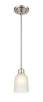 Millennium - 2821-BN - One Light Pendant - Amberle - Brushed Nickel