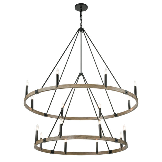 ELK Home - 12320/8+8 - 16 Light Chandelier - Transitions - Oil Rubbed Bronze
