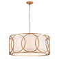 ELK Home - 33426/6 - Six Light Chandelier - Ringlets - Matte Gold