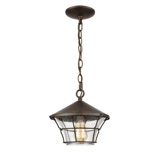 ELK Home - 45512/1 - One Light Outdoor Pendant - Gavin - Hazelnut Bronze