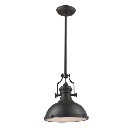 ELK Home - 66636-1 - One Light Pendant - Chadwick - Matte Black