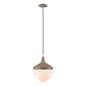 ELK Home - 69275/1 - One Light Mini Pendant - Mid Century Schoolhouse - Pecan