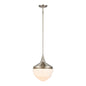 ELK Home - 69285/1 - One Light Mini Pendant - Mid Century Schoolhouse - Satin Nickel
