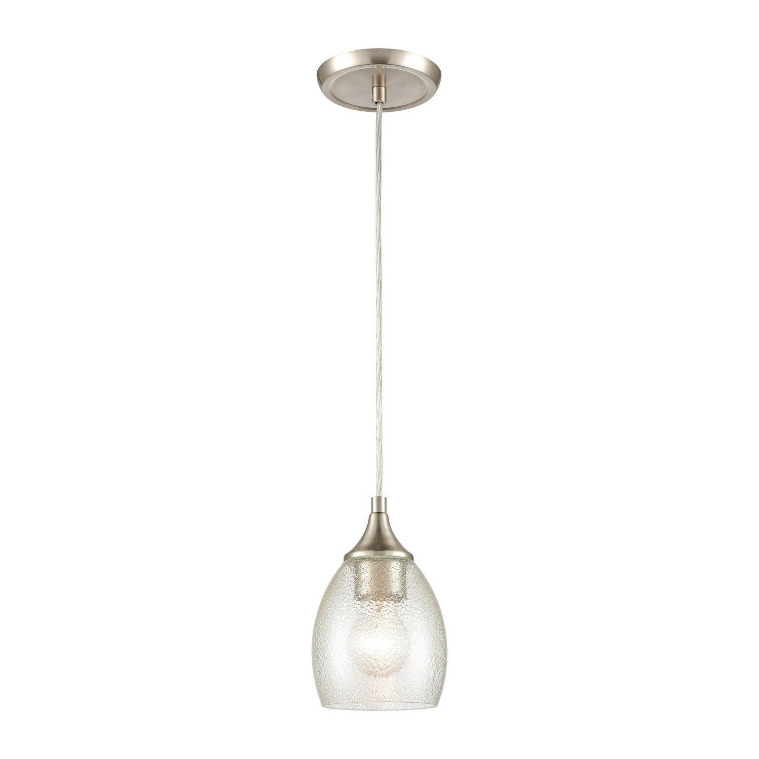 ELK Home - 85321/1 - One Light Mini Pendant - Miranda - Satin Nickel