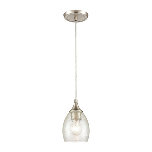 ELK Home - 85321/1 - One Light Mini Pendant - Miranda - Satin Nickel