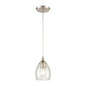 ELK Home - 85321/1 - One Light Mini Pendant - Miranda - Satin Nickel