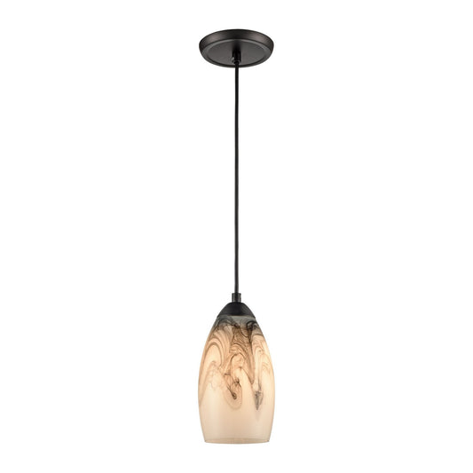ELK Home - 85433/1 - One Light Mini Pendant - Corey - Matte Black