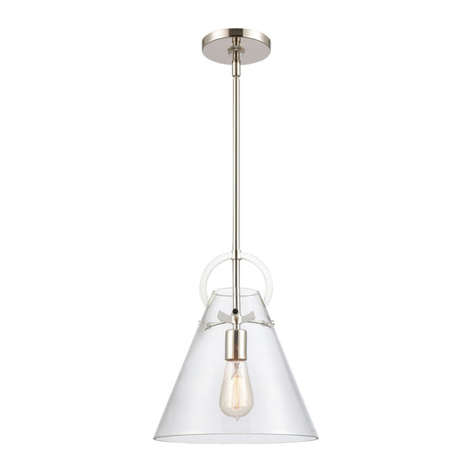 ELK Home - 89326/1 - One Light Mini Pendant - Gabby - Polished Nickel