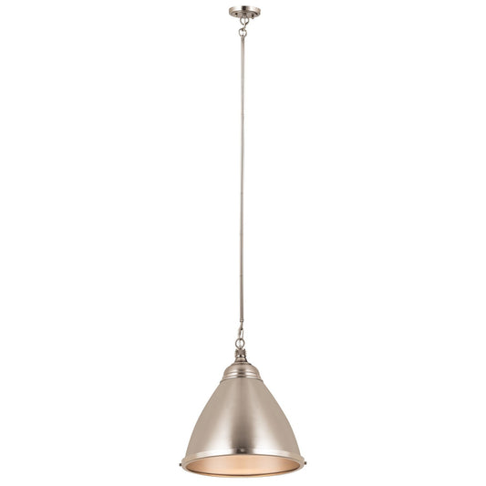 ELK Home - 96043/1 - One Light Pendant - Katelyn - Brushed Steel