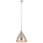 ELK Home - 96043/1 - One Light Pendant - Katelyn - Brushed Steel