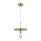 ELK Home - D3963 - One Light Mini Pendant - Sunscreen - Aged Brass